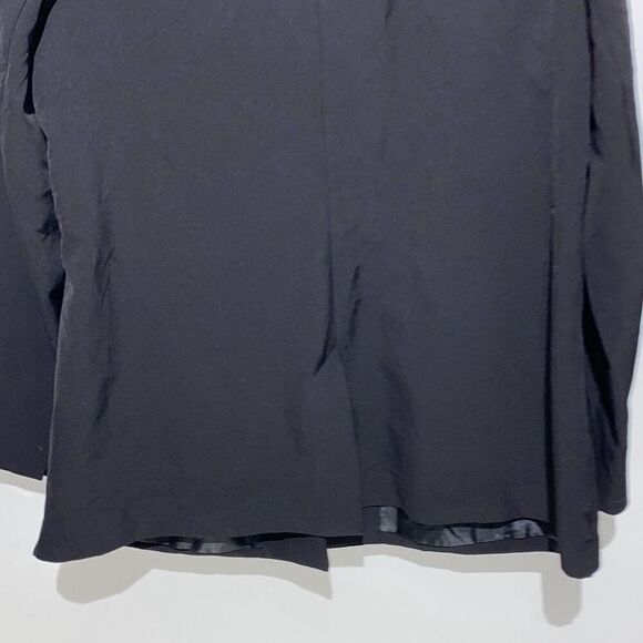 Simply Vera Vera Wang Women's Black Relaxed Single Breasted Blazer Jacket XL - Picture 9 of 11